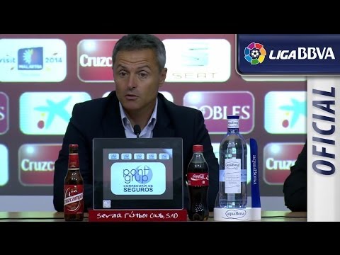 Press Conference Escribá after Sevilla FC (3-1) Elche CF - HD