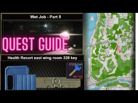 Wet Job Part 5 Peacekeeper Quest Guide How To do it ! room 328 / Utility key 2023