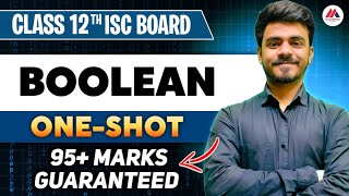 Boolean One Shot | ISC CLASS  12th | BOARD 2025