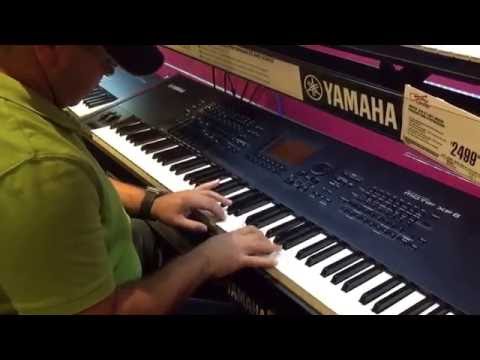 Creating a new Electric Piano sound in a Yamaha Motif XF8
