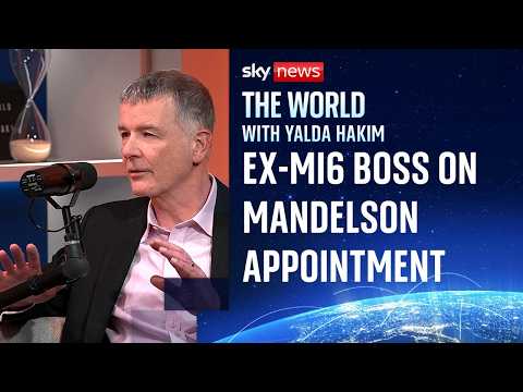 Ex-MI6 boss discusses Mandelson, Trump, Putin and the future of the war in Ukraine