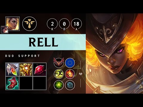 Rell Support vs Janna - EUW Grandmaster Patch 25.21