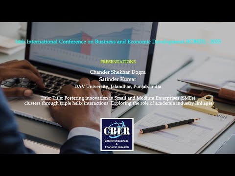 ICBED-2025, Presentations: Chander Shekhar Dogra