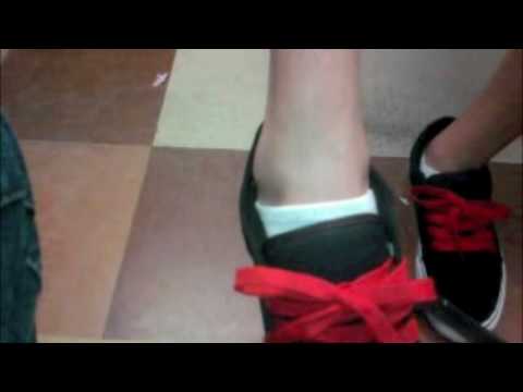 crazy shoe trick! dom