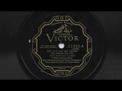 Get Out And Get Under The Moon - Nat Shilkret and The Victor Orchestra - 1928