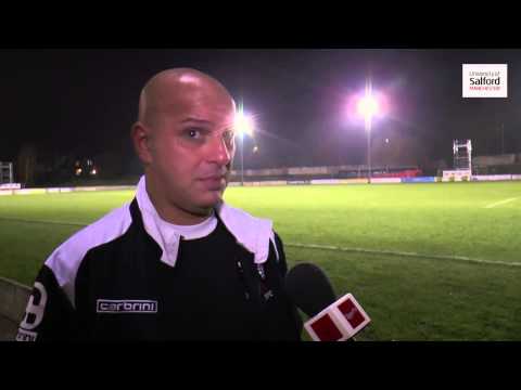Salford City 2 2 Warrington Town  - Phil Power post match interview
