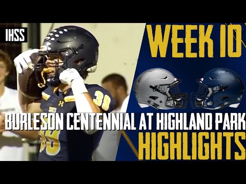 Highland Park Dominates Burleson Centennial in Exciting Clash | Full Highlights