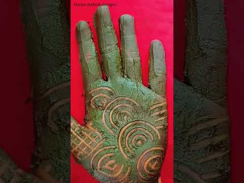 #impressive front hand mehndi design #shorts #Huriya mehndi designs