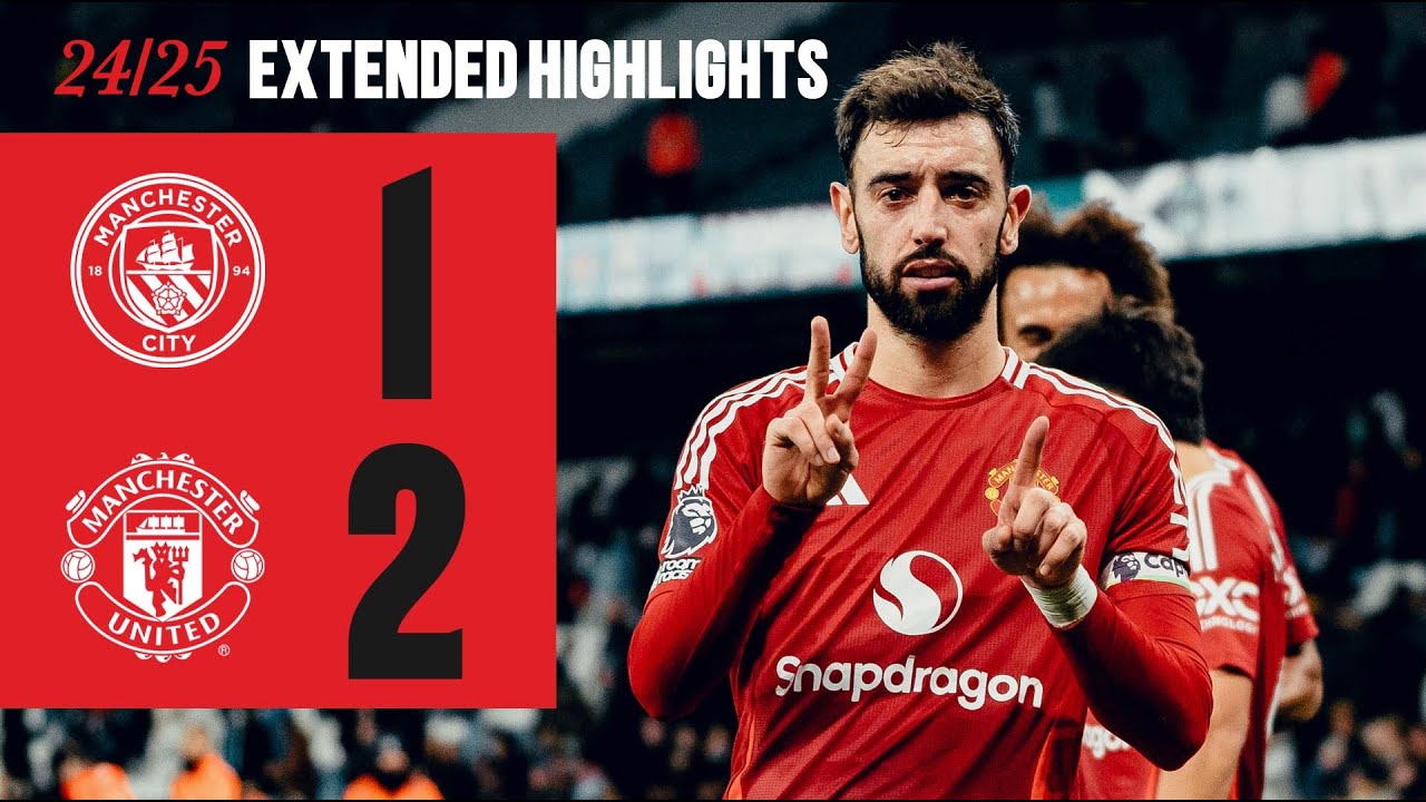 United Defeat City! 💪 | Man City 1-2 Man Utd | Extended Highlights