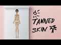 HOW TO COLOUR TANNED SKIN Fashion Drawing