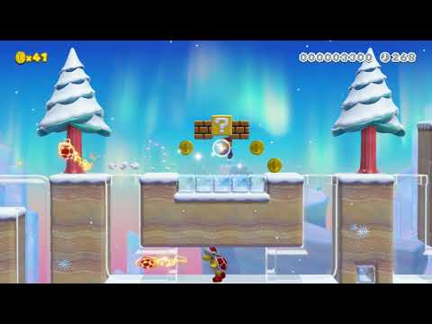 Super Mario Maker 2 🔧 Fire and Ice 🔧 by ShinyTurky