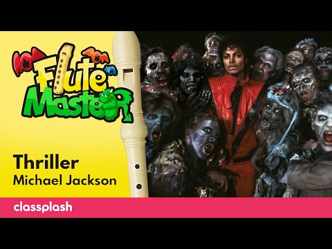 Thriller - Michael Jackson | Recorder Lesson by Flute Master
