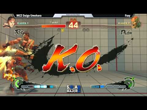 Madcatz Daigo Umehara (Ryu) vs Foxy (Ibuki/Dhalsim) - SEA Major 2012 SSF4 AE