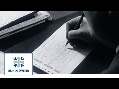 Classix: Einberufungsbefehl per Computer (1971) -  Bundeswehr
