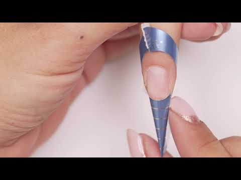 How To Create a French Manicure with ibd Hard Gel