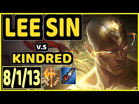 GILIUS (LEE SIN) vs KINDRED - 8/1/13 KDA JUNGLE CHALLENGER GAMEPLAY - EUW