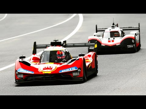 Ferrari 499P vs Porsche 919 EVO at Spa Francorchamps