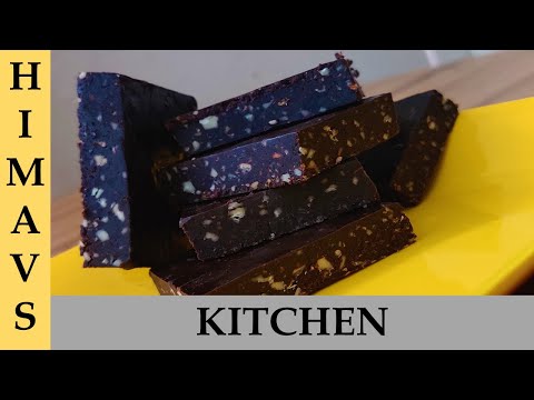 Almond chocolate bar | How to prepare almond chocolate bar at home