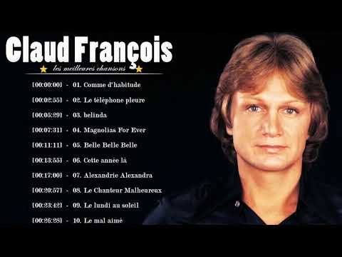 Claude François Les plus grands tubes   Claude François Album Complet 2021   Claude François Best of