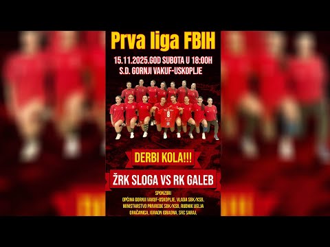 ŽRK Sloga - RK Galeb | sezona 2025/2026.