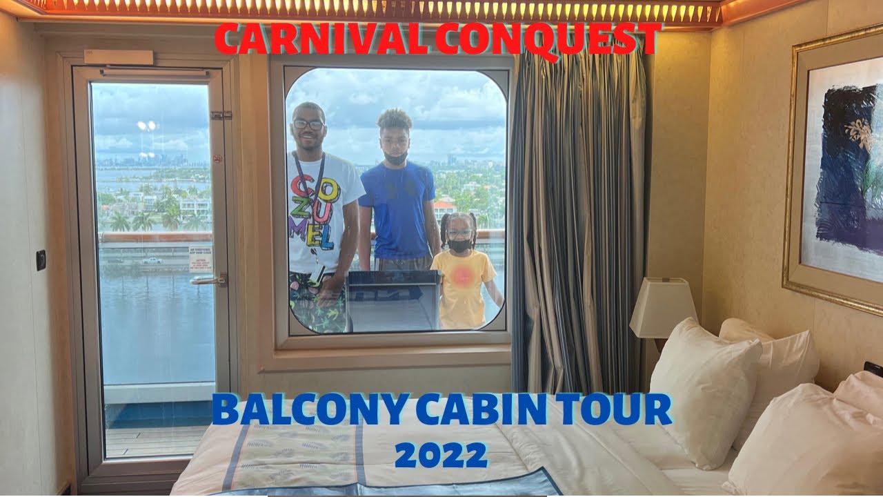 Carnival Conquest - Cabin 9262 - Video 1
