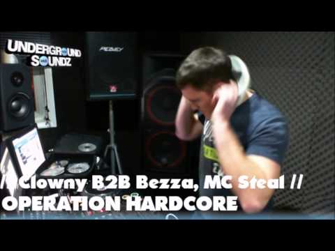 Clowny b2b Bezza, MC Steal - Operation Hardcore