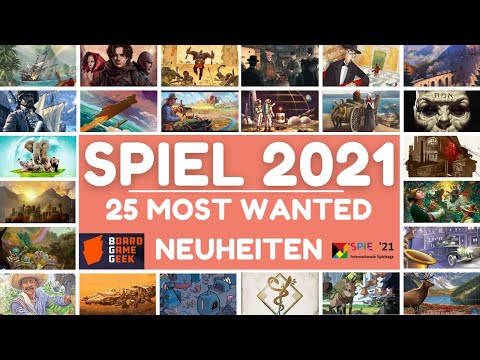SPIEL 2021: Die Top 25 Most Wanted Brettspiel Neuheiten laut BGG