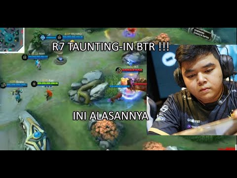 INI ALASAN R7 TAUNTING SAAT LAWAN BTR | RRQ 2 VS 0 BTR