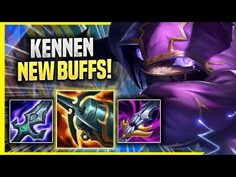 KOREAN CHALLENGER TRIES KENNEN WITH NEW BUFFS! - Korean Challenger Plays Kennen TOP vs Gragas!