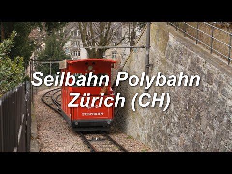 [Video] Seilbahn Polybahn | Zürich (CH), Central - Zürich (CH), Polyterrasse | 2018