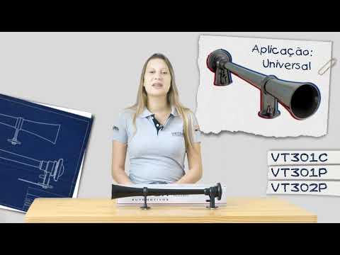 Regulagem da buzina VT301P