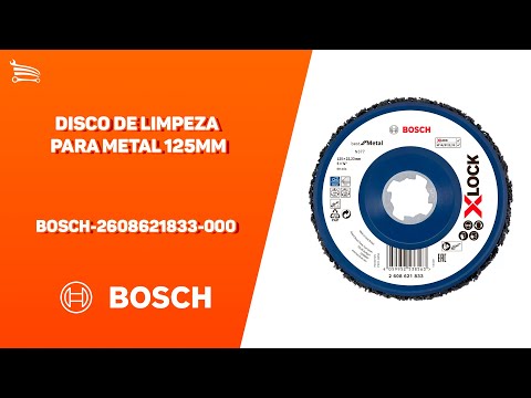 Disco de Limpeza X-LOCK para Metal 125mm - Video