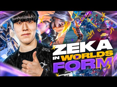 ZEKA 1V9'S IN LCK - WORLD CHAMPIONSHIP FORM - HLE VS KDF - CAEDREL