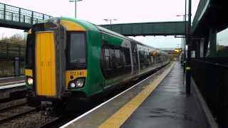 preview picture of video '(HD) 172341 departs Stratford-upon-Avon Parkway, 18th November 2013'