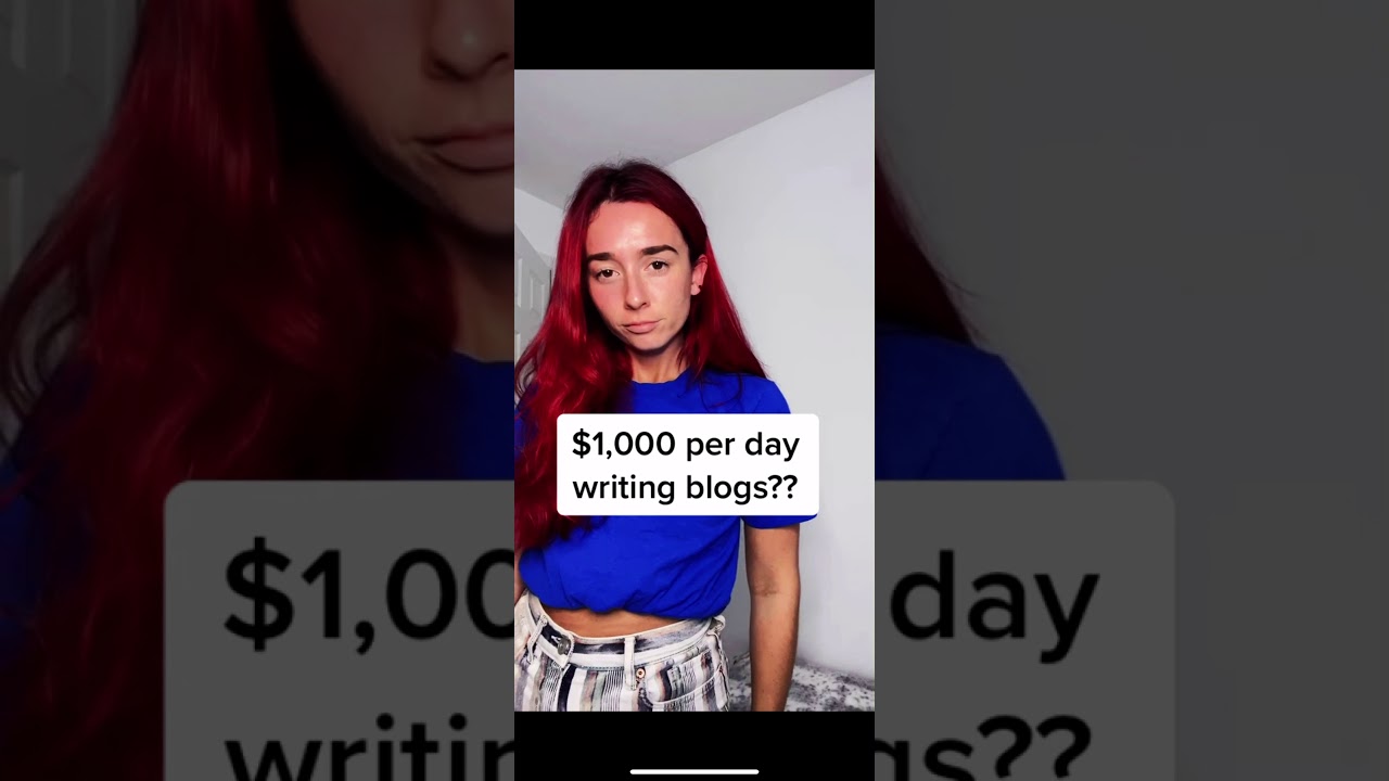 You Can Make $1000+ Per Day Writing Blogs