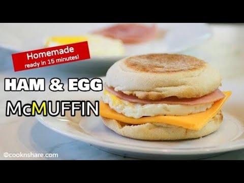 Perfect Egg McMuffin in 15 Minutes