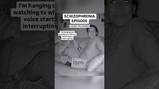 Schizophrenic hearing voices while eating m&amp;m’s