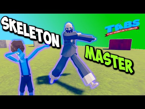 Skeleton Master vs Every Faction - TABS MODS GAMEPLAY