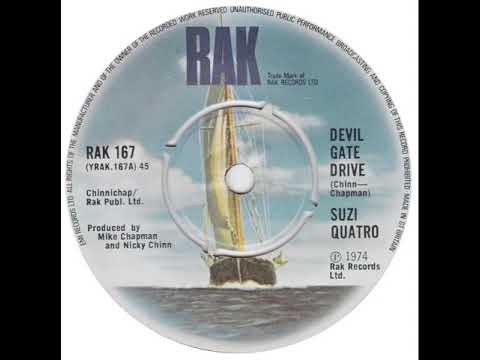 UK New Entry 1974 (20) Suzi Quatro - Devil Gate Drive