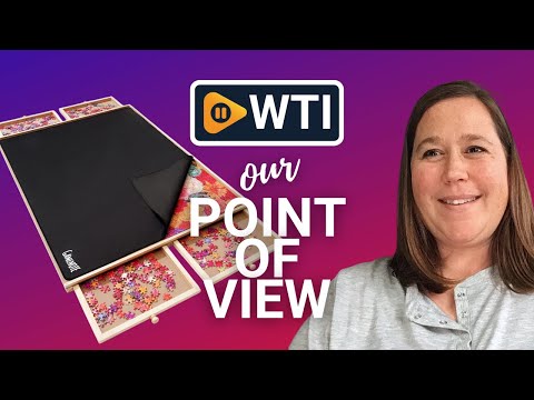 Gamenote Jigsaw Puzzle Board with Cover Mat - Portable Large Puzzle Table with Drawers for Adults - WTI product video review