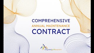 Comprehensive Annual Maintenance Contract