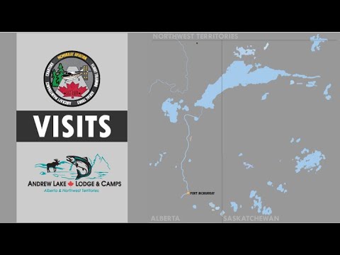 McMurray Aviation Visits Andrew lake Lodge