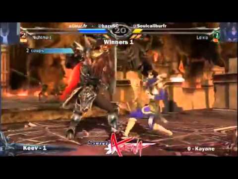 Soul Arena #4 : Kayane (Leixia) VS Keev (Nightmare) Soul Calibur V