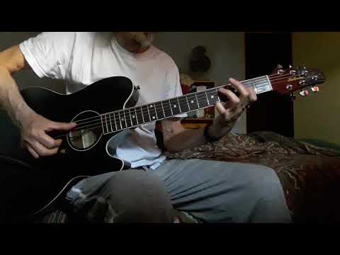 12 bar delta blues acoustic guitar
