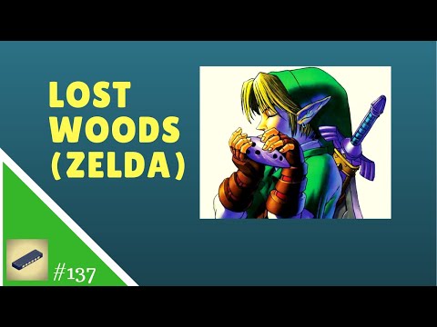 Aula 137 GAITA C - Lost Woods (Zelda) - Tablatura fácil