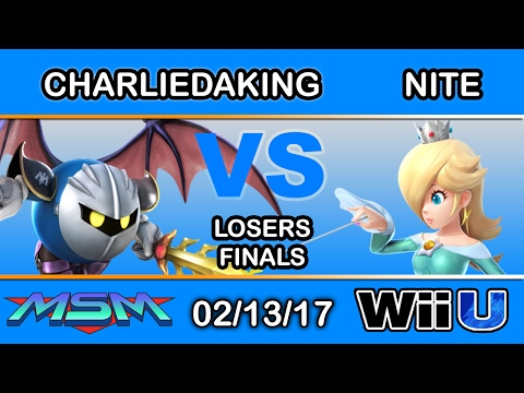 MSM 85 - LH | Charliedaking (MK, Fox) Vs. NiTe (Rosalina) Losers Finals - Smash Wii U