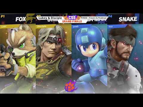 CSS 34 Doubles - GF - lukey & Disciple (Fox/Simon) vs. CJFrozen & Peabnut (Snake/Mega Man) - SSBU