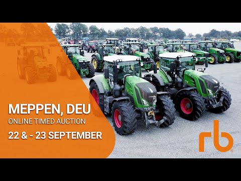 Unreserved equipment auction | Meppen, DEU - 22 & 23 September, 2020