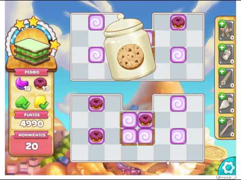 Cookie Jam - LEVEL 659  --   3 STARS  ( No booster ) GAMES