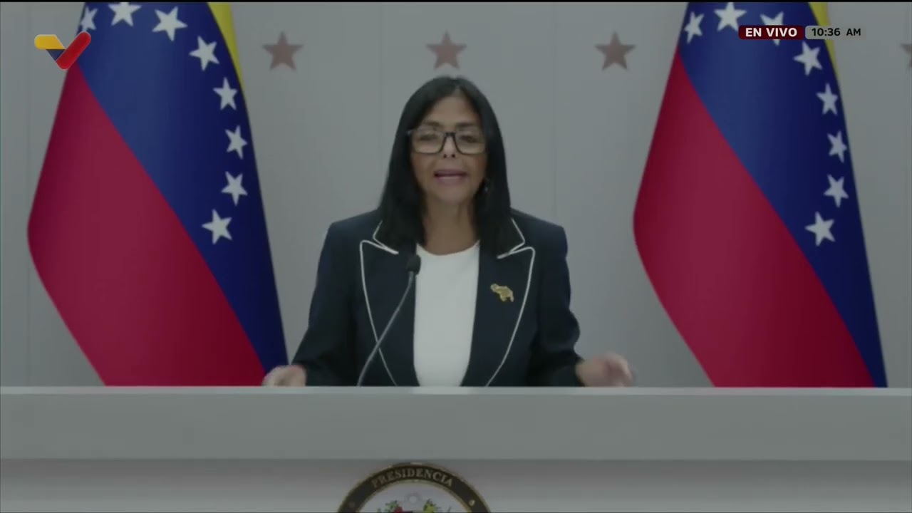 Delcy Rodríguez participa en la Cumbre Prioritaria del Foro de Inversiones Internacionales (FII)